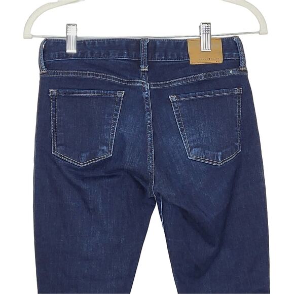 Lucky Brand Lolita Capri Dark Wash Stretch Jeans Size 0/26 - Picture 7 of 12